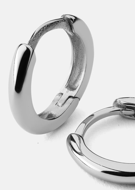 Pendientes Mini Hoops - Chapados en plata