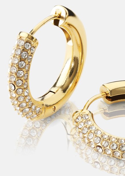 Creolen Pendientes – 18k Chapados en oro