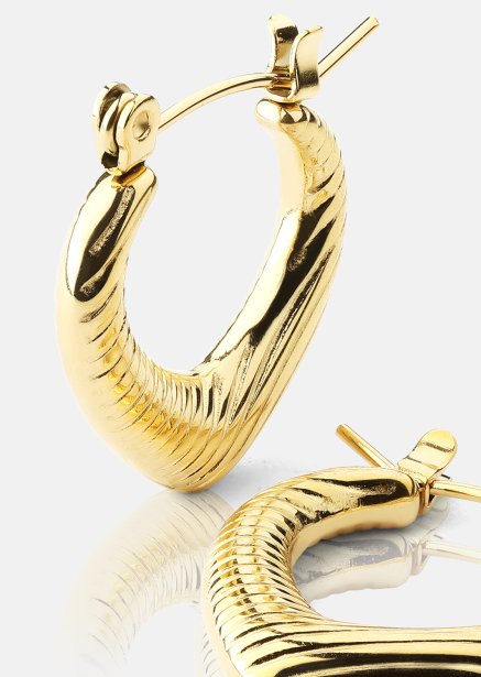 Pendientes Elegans – 18k Chapados en oro