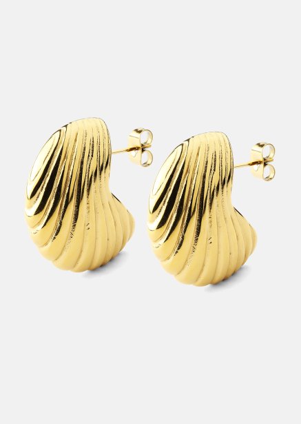 Pendiente Oceana - 18k Chapado en oro