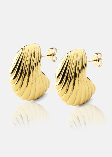 Pendiente Oceana - 18k Chapado en oro