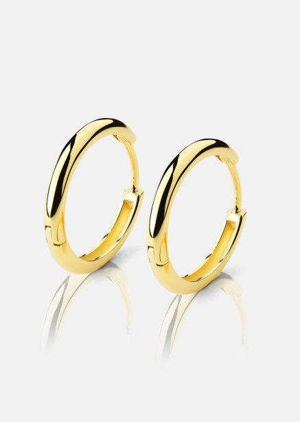 Pendiente Shine Hoops - 18k Chapado en oro