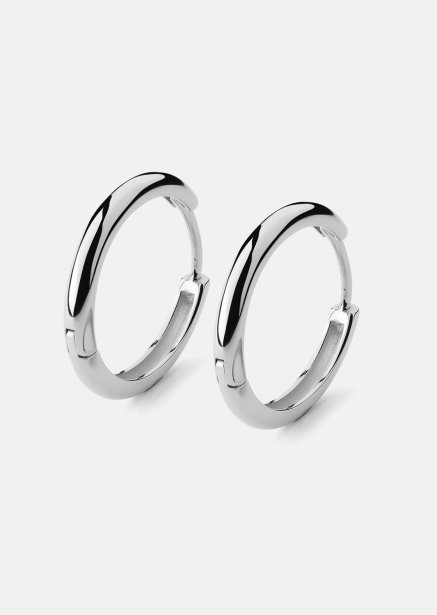 Pendiente Shine Hoops - Chapado en plata