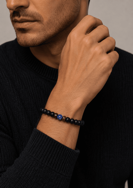 Pulsera de cuentas Obsidian Legacy