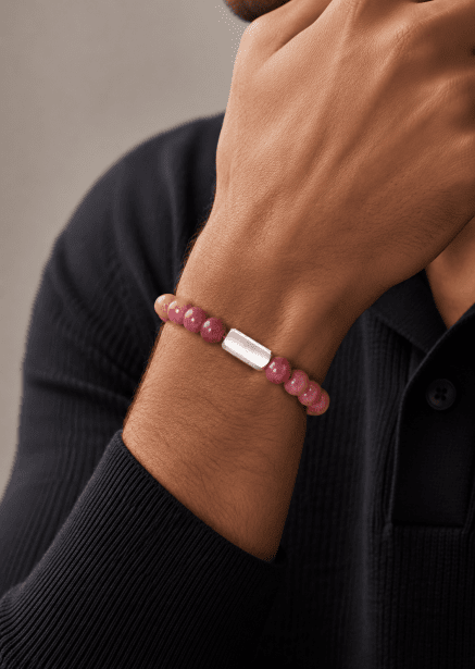 Pulsera de cuentas Rosy Edge