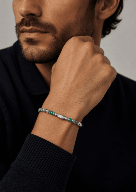 Pulsera de cuentas Verdant Pulse