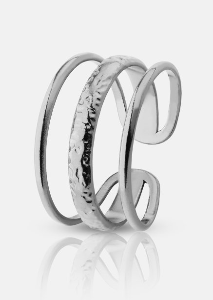 Anillo Layer – Chapado en plata