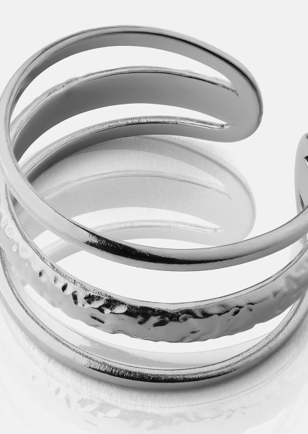 Anillo Layer – Chapado en plata