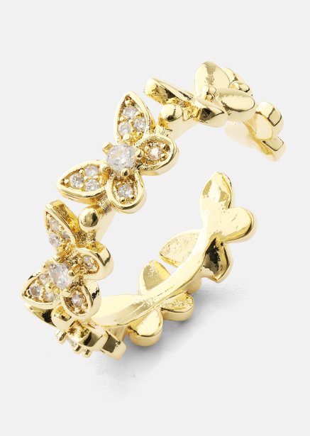 Anillo Flutter – 18k Chapado en oro