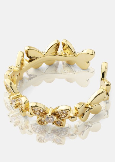 Anillo Flutter – 18k Chapado en oro