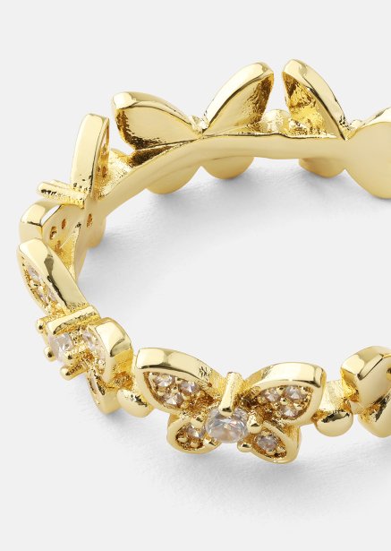 Anillo Flutter – 18k Chapado en oro