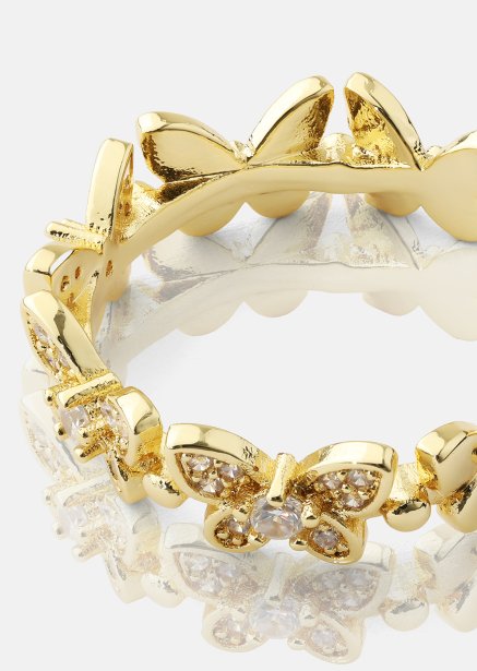 Anillo Flutter – 18k Chapado en oro