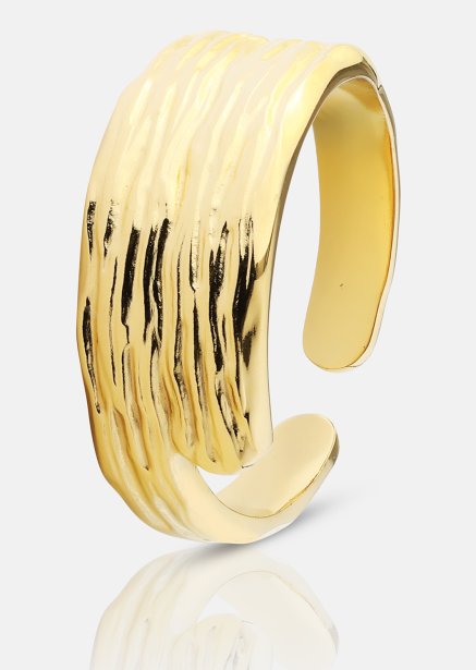 Wavena Anillo - 18k Chapado en oro