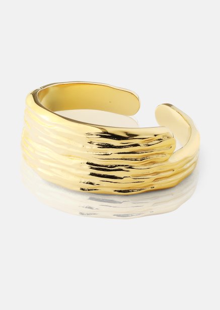 Wavena Anillo - 18k Chapado en oro