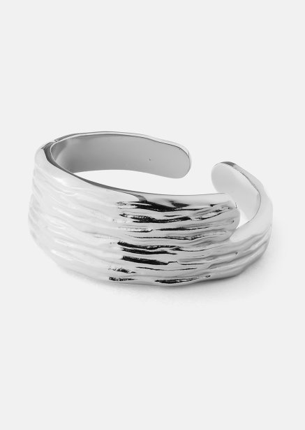 Wavena Anillo - Chapado en plata