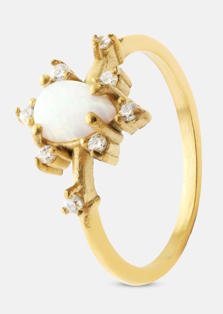 Anillo Gold Aurora - Chapado en oro de 18k