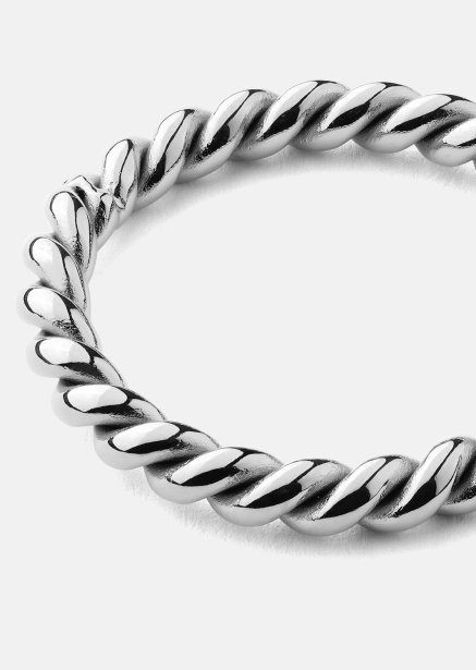 Anillo Silver Twist- Chapado en plata