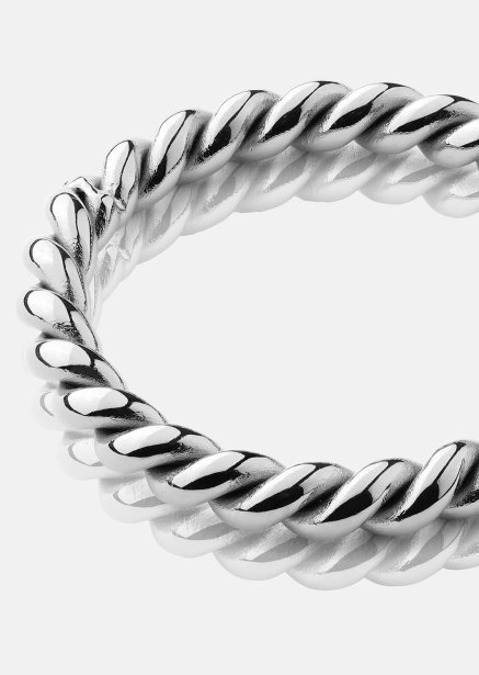 Anillo Silver Twist- Chapado en plata