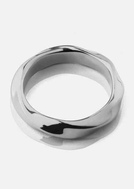 Anillo Swirl - Chapado en plata
