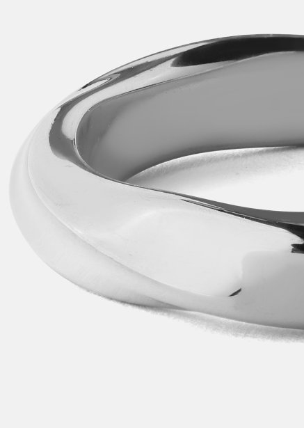 Anillo Swirl - Chapado en plata