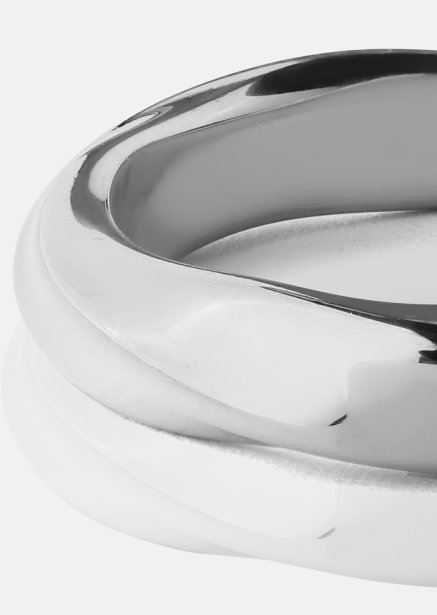 Anillo Swirl - Chapado en plata