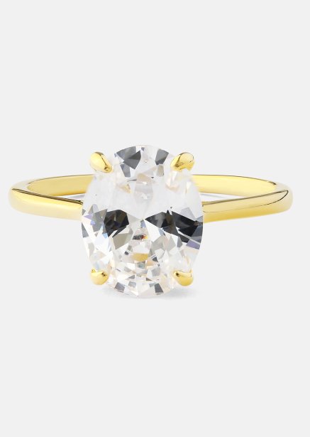 Anillo Clarity - 18k Chapado en oro