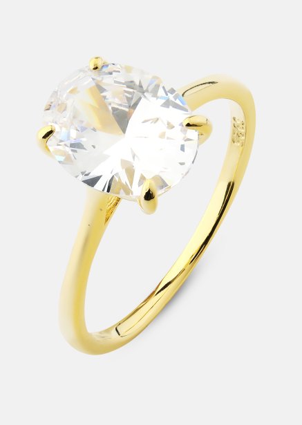 Anillo Clarity - 18k Chapado en oro