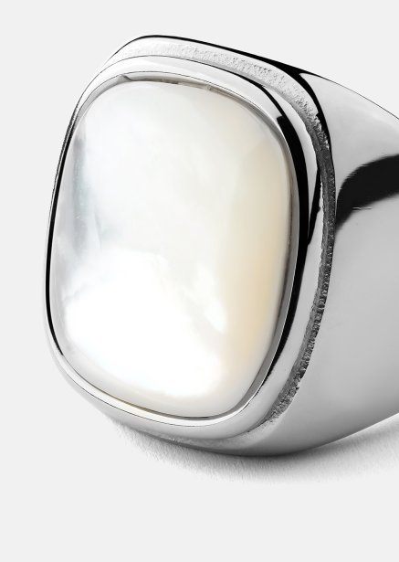 Anillo Blanche - Chapado en plata