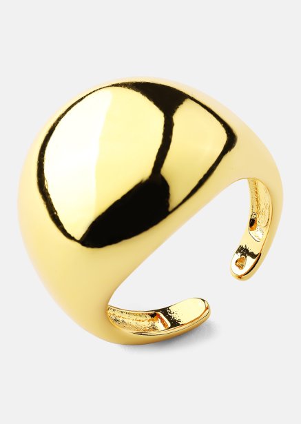 Anillo Eterna - Chapado en oro de 18k