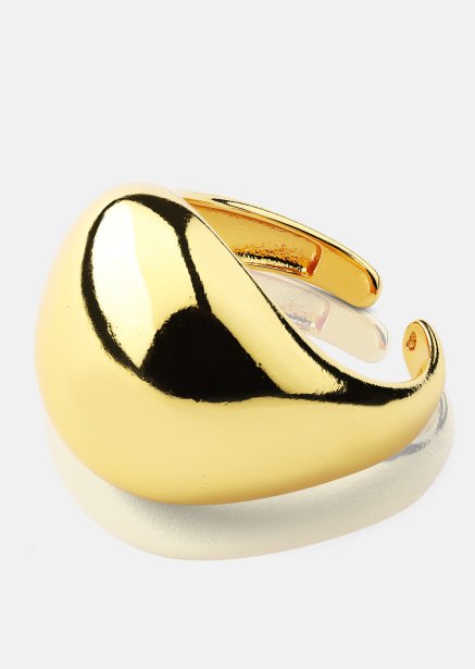 Anillo Eterna - Chapado en oro de 18k
