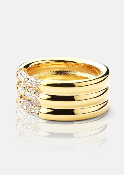 Anillo Lumière - Chapado en oro de 18k