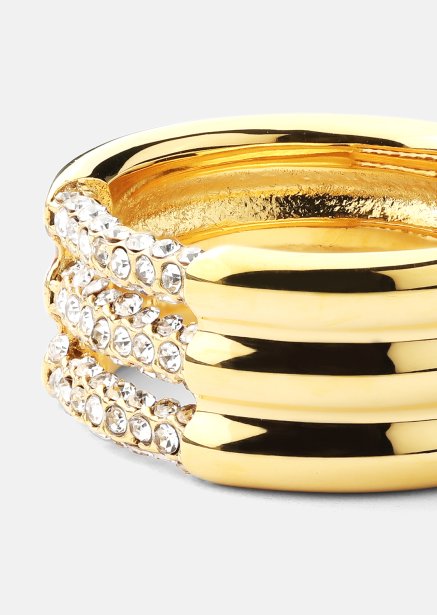 Anillo Lumière - Chapado en oro de 18k