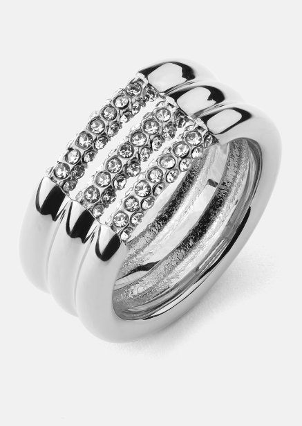 Anillo Lumière - Chapado en plata