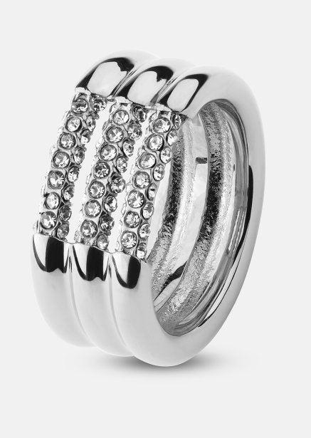 Anillo Lumière - Chapado en plata