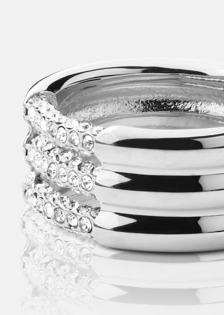 Anillo Lumière - Chapado en plata