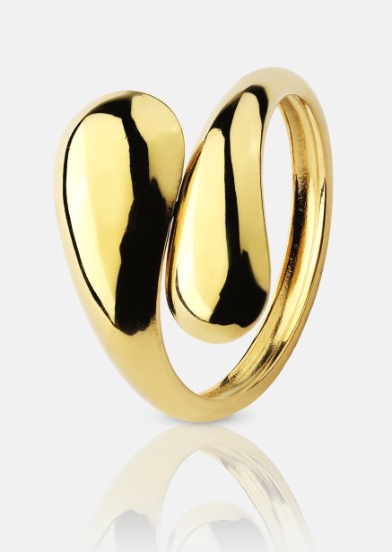 Anillo Bold Drops - Chapado en oro de 18k