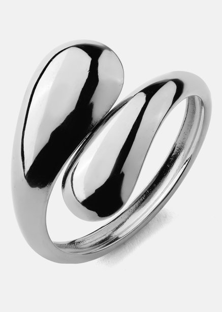 Anillo Bold Drops - Chapado en plata