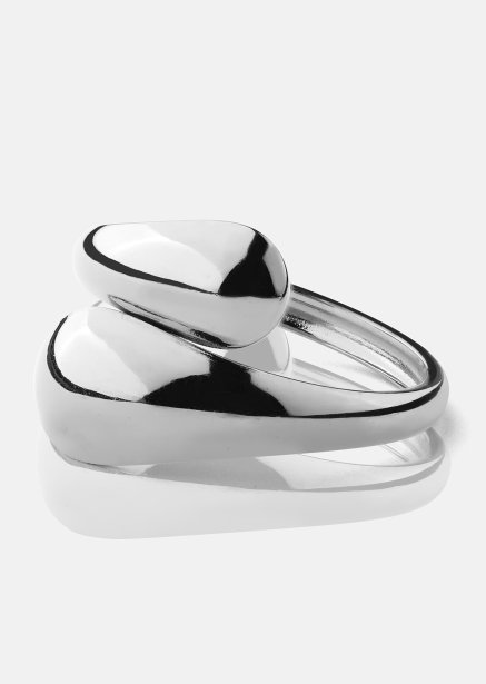 Anillo Bold Drops - Chapado en plata