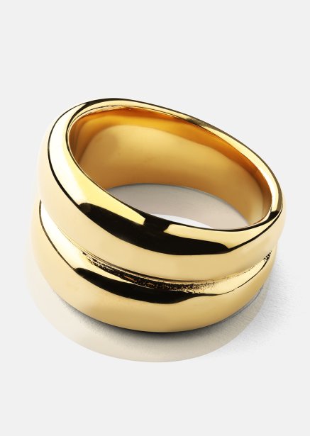 Anillo Radiant - Chapado en oro de 18k
