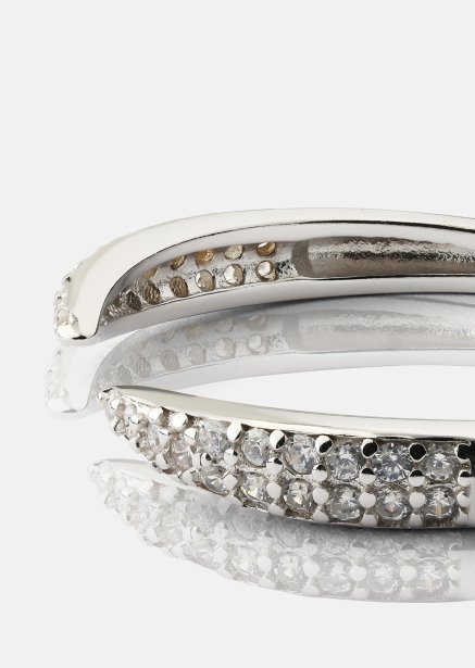 Anillo Celestina- Chapado en plata