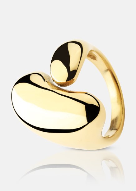 Anillo Fluid Power - 18k Chapado en oro