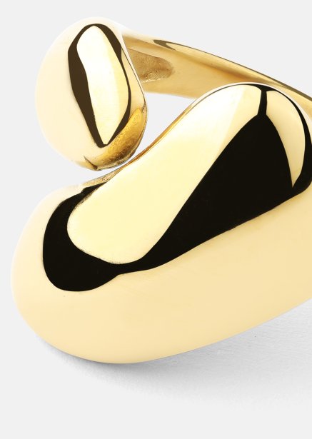 Anillo Fluid Power - 18k Chapado en oro