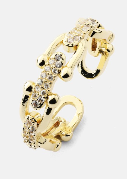 Anillo Link Luxe - 18k Chapado en oro