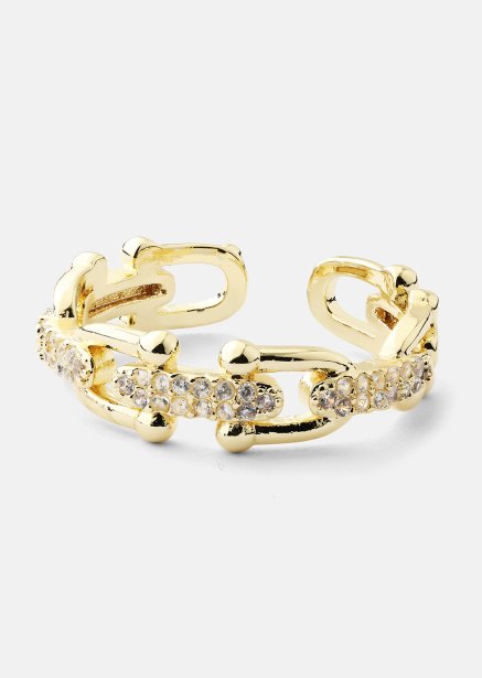 Anillo Link Luxe - 18k Chapado en oro