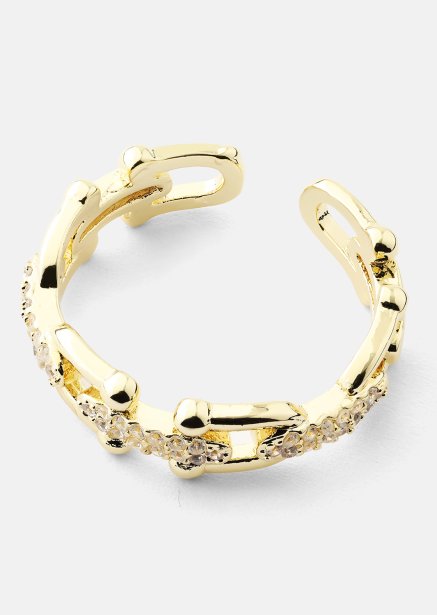 Anillo Link Luxe - 18k Chapado en oro