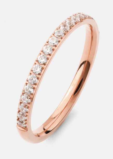 Anillo Gloomy - 18k Rose Chapado en oro