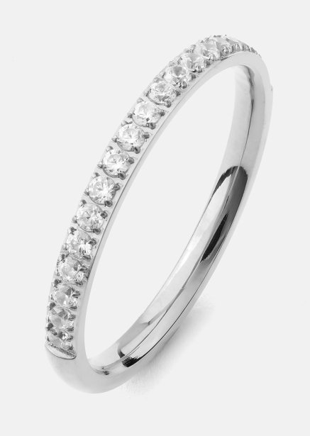 Anillo Gloomy - Chapado en plata