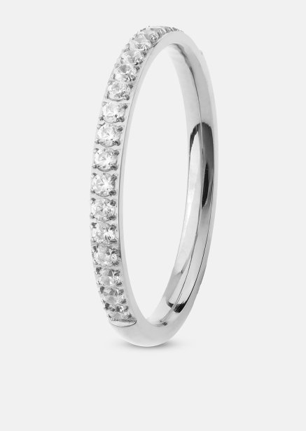 Anillo Gloomy - Chapado en plata