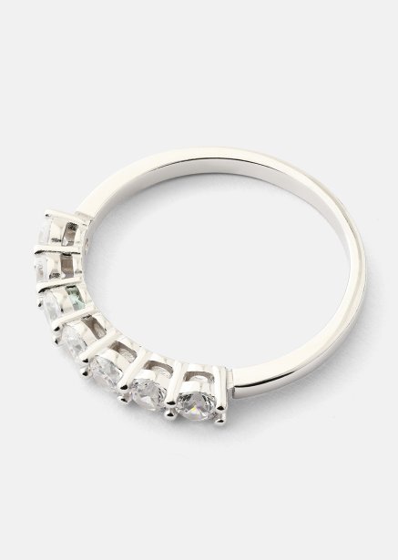 Anillo Link Eternal - Chapado en plata