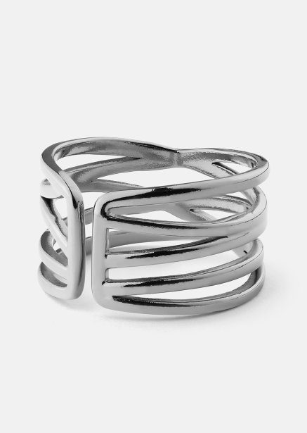 Anillo Silver Maze - Chapado en plata